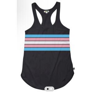 Tipsy elves TRANS PRIDE FLAG RACERBACK TANK TOP Small NWT